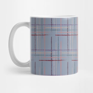 Crosshatch Lilac Mug